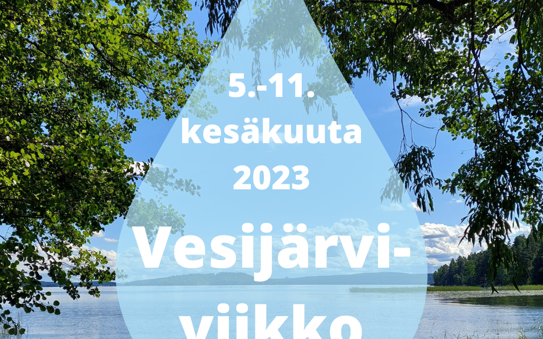 Ilmoita oma tapahtumasi Vesijärvi-viikolle!